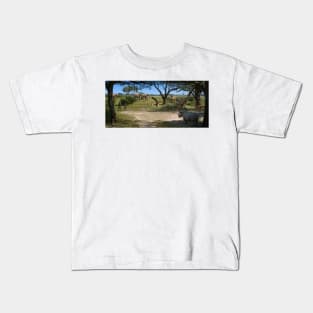 Australopithecus afarensis landscape (C015/5361) Kids T-Shirt